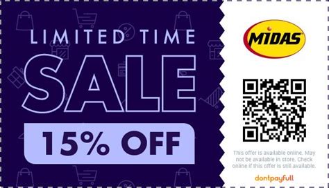 $100 Off Midas COUPON CODE: (1 ACTIVE) March 2024.